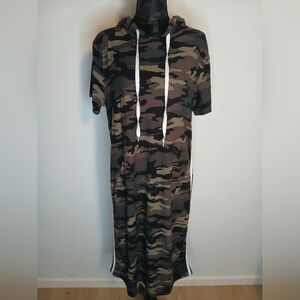 J for Justify Camouflage Maxi Dress
